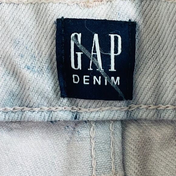 Gap Cheeky Straight High Rise Tie Dye Jeans NWT Size 16/33 - Picture 13 of 13